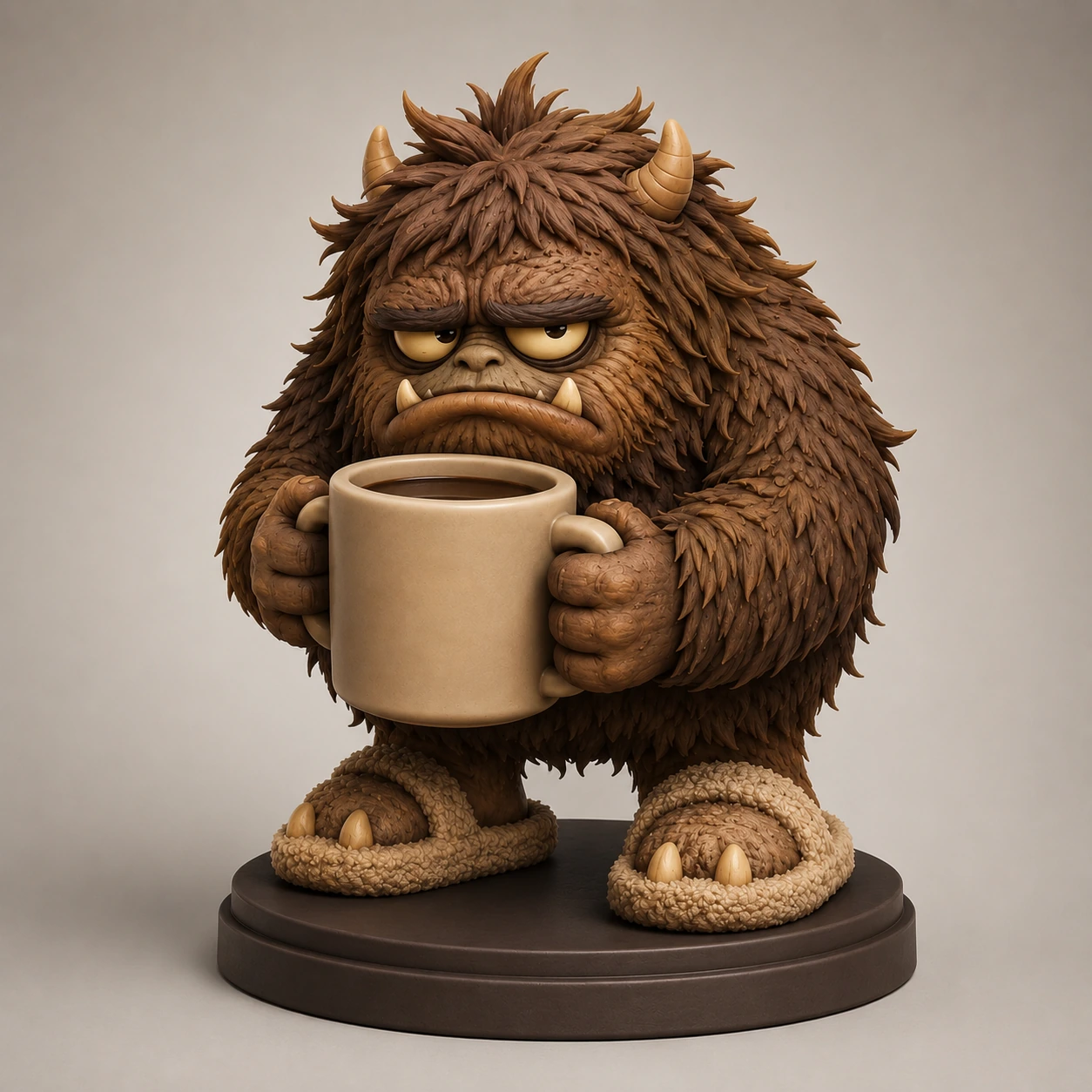 Caffeine Monster Coffee Mug Collectible front render