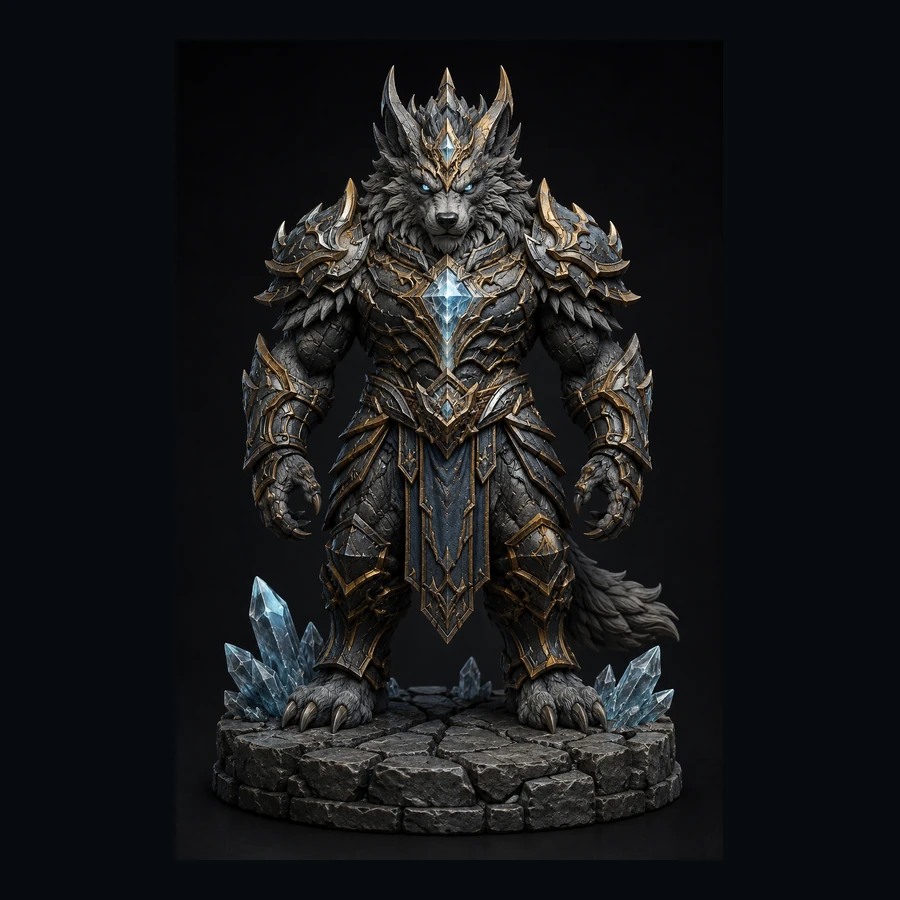 Crystalbound Wolf Lord