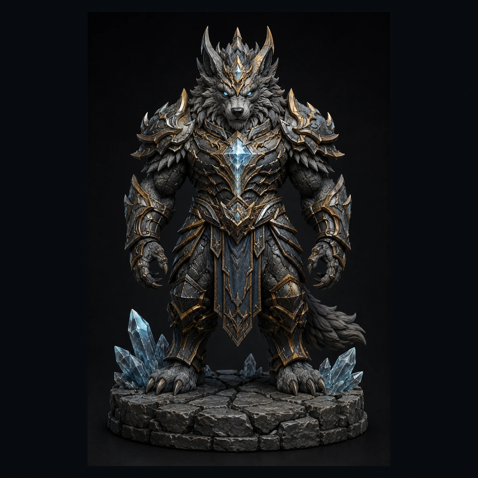 Crystalbound Wolf Lord
