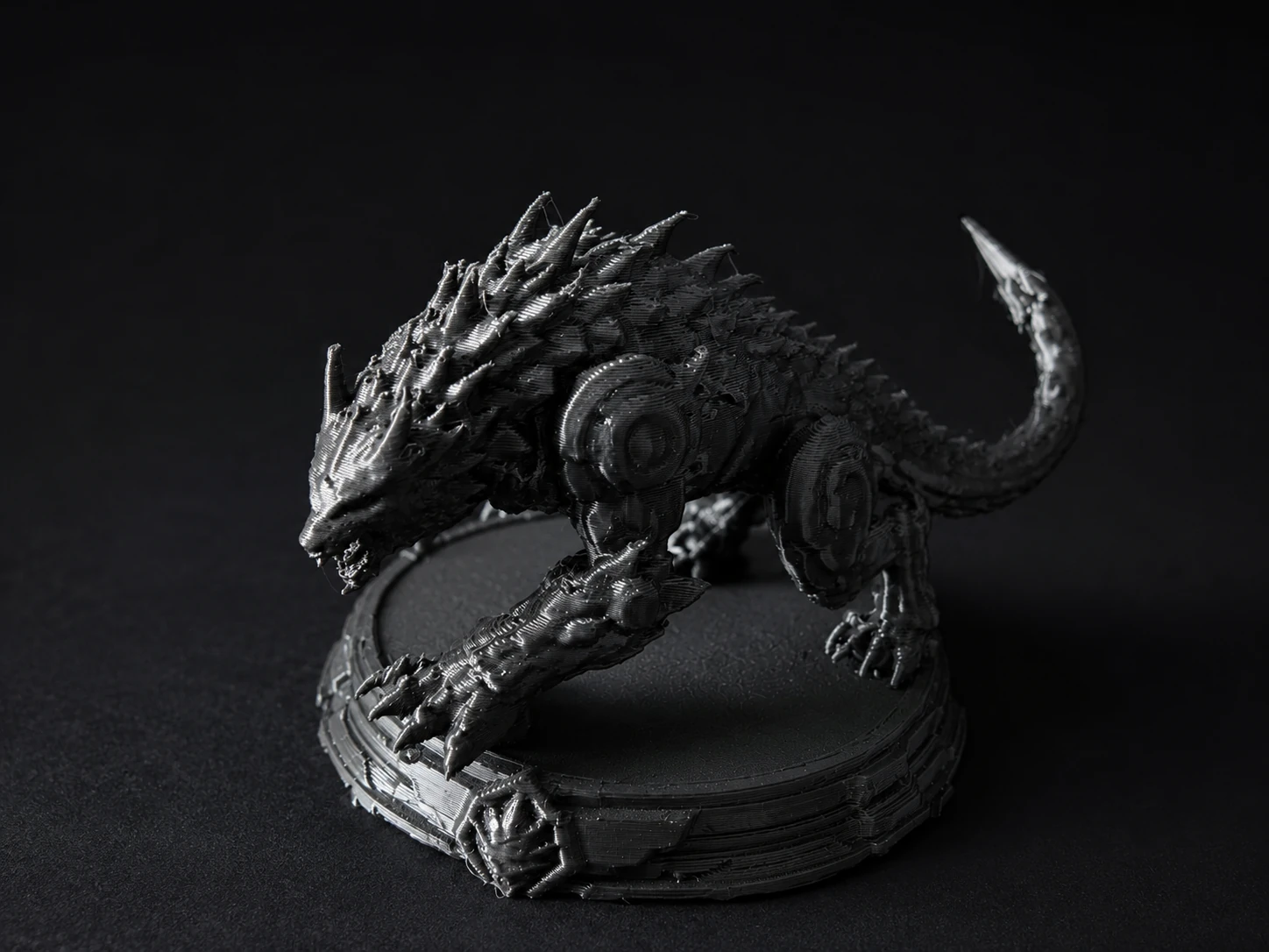 Actual printed proof of Ironback Armored Beast