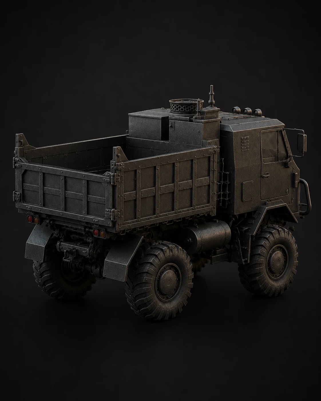 Ironback Utility Hauler Back View
