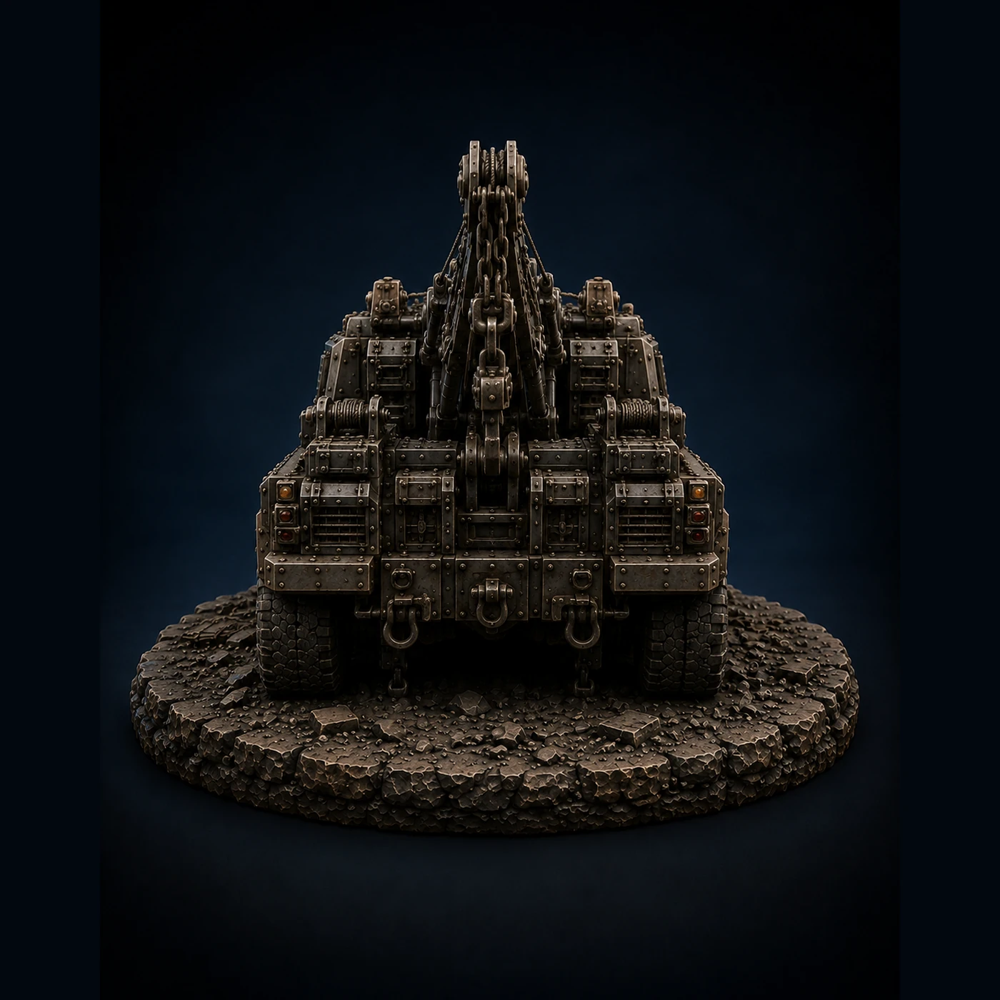 Ironclad Behemoth Armored Recovery Rig back render