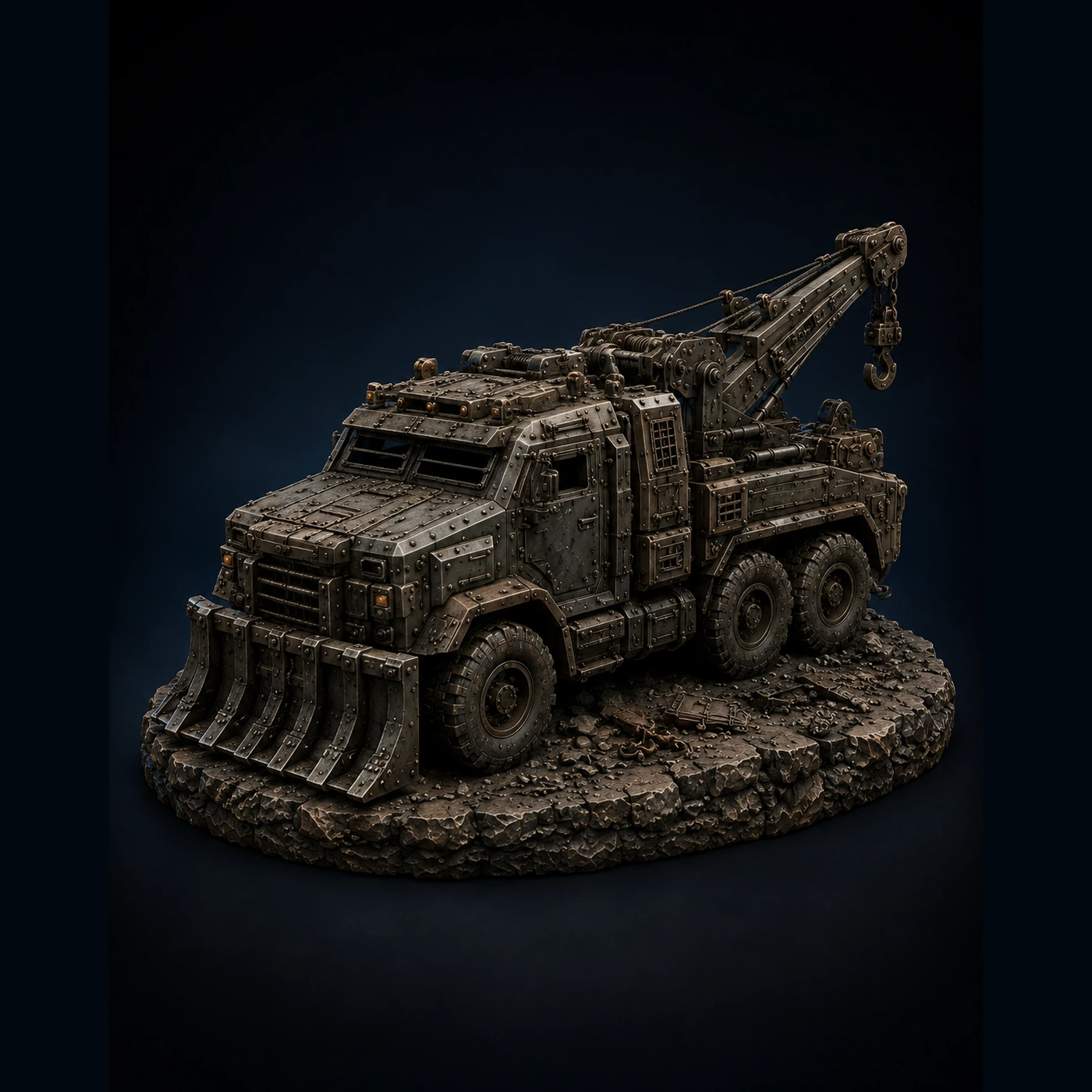 Ironclad Behemoth Armored Recovery Rig front render