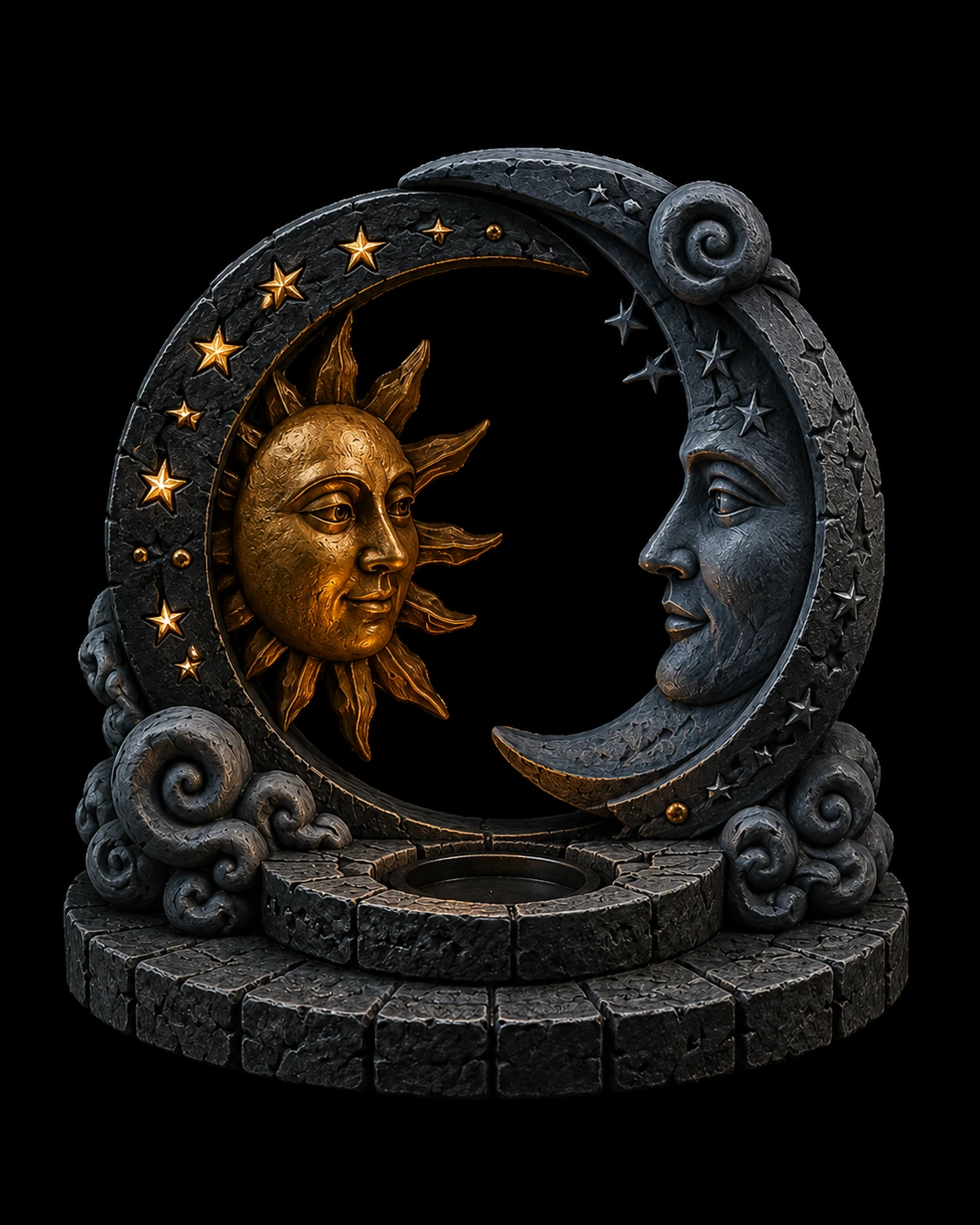 Moon Sun Pedestal official product render