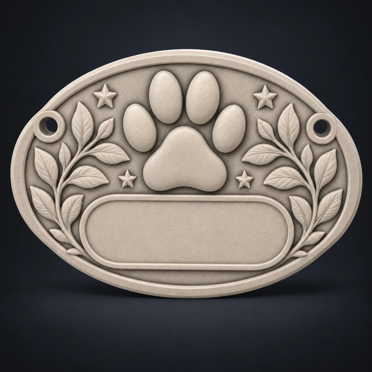 Paw & Leaf Pet Plaque