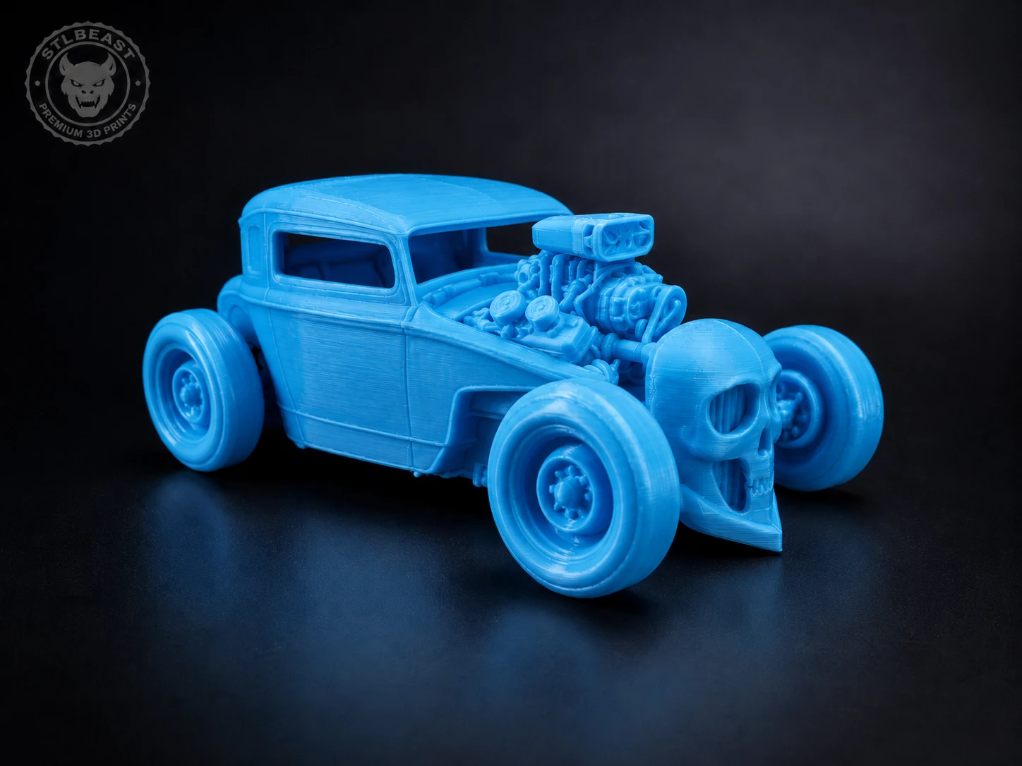 Actual printed proof of Skullfire Coupe