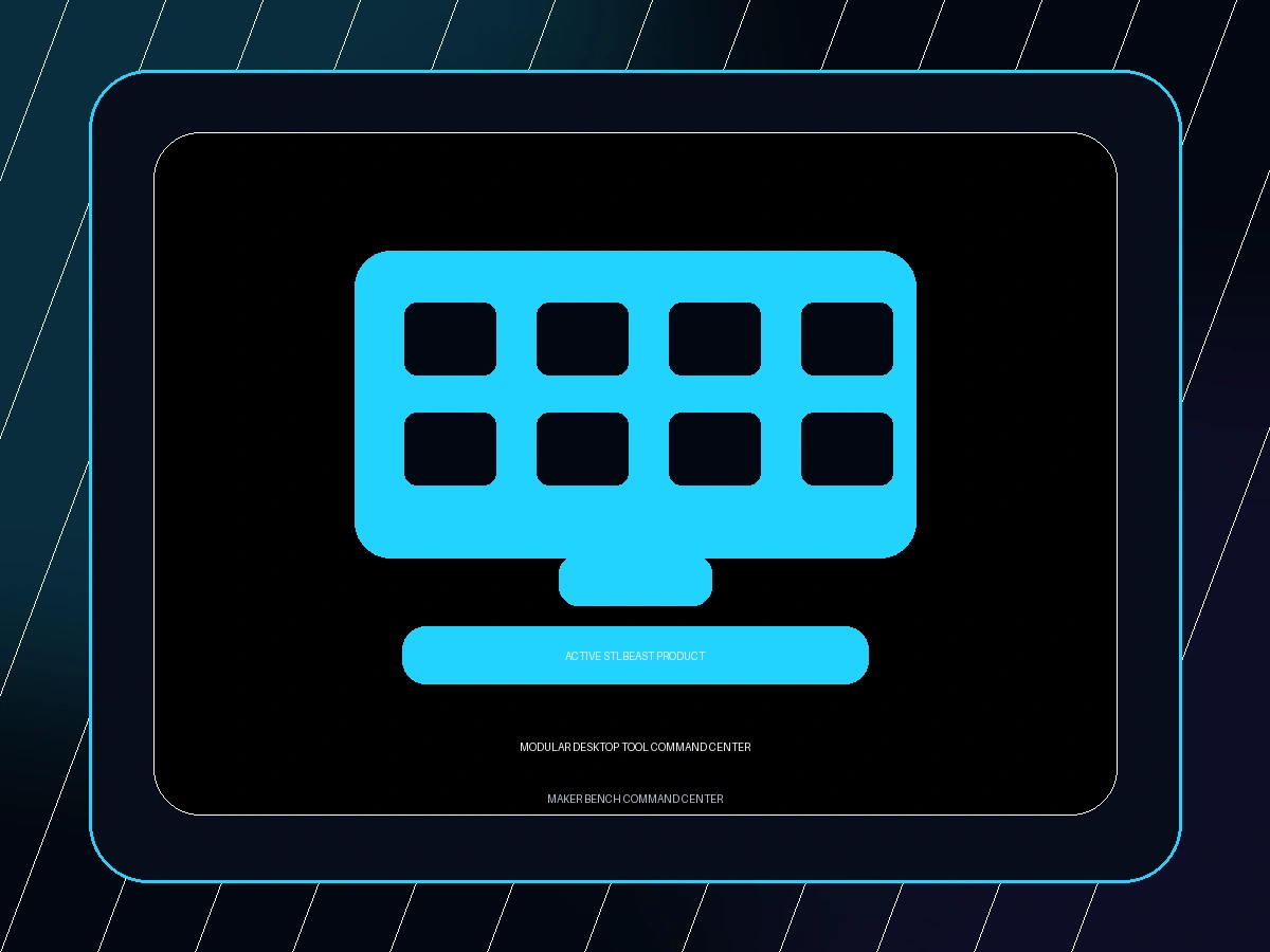 Modular Desktop Tool Command Center