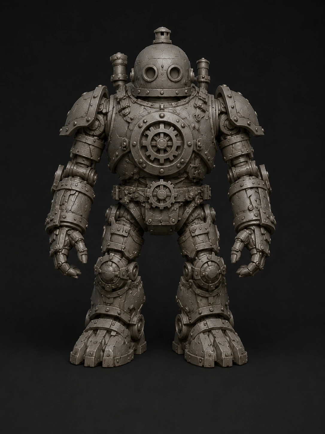 Steamcore Iron Automaton premium render