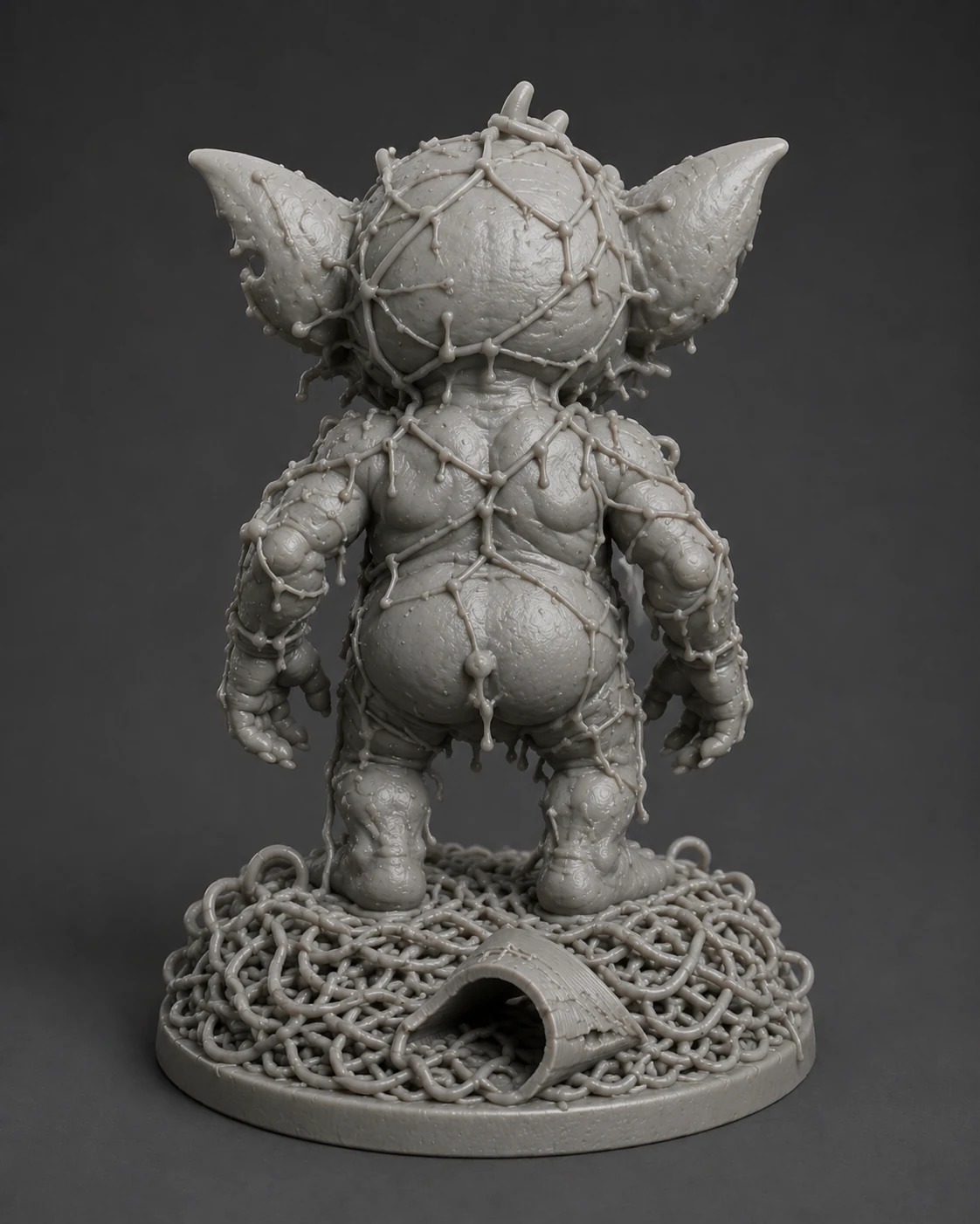 Failed Print Gremlin Back view