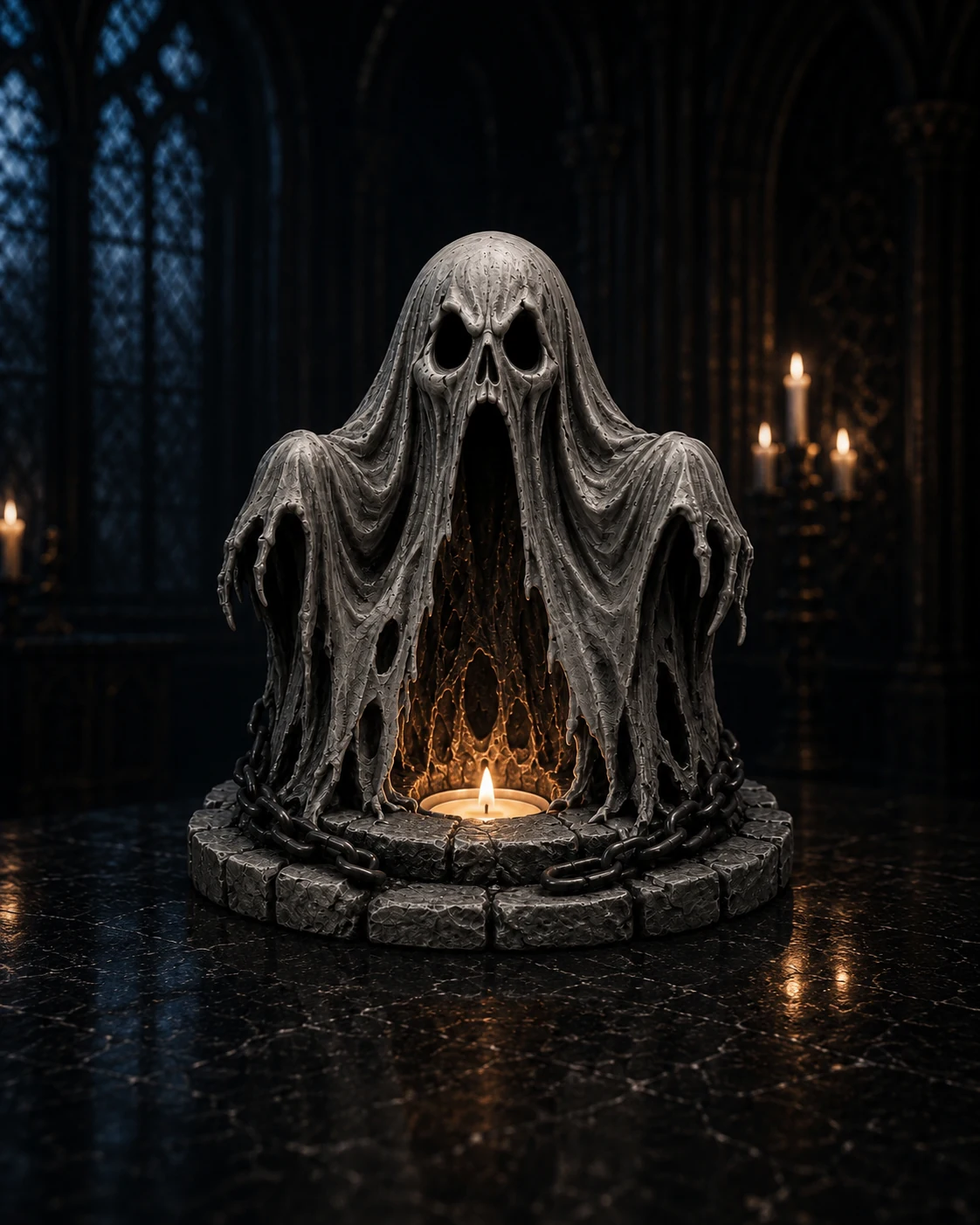 Wraith Hollow Lantern official product render