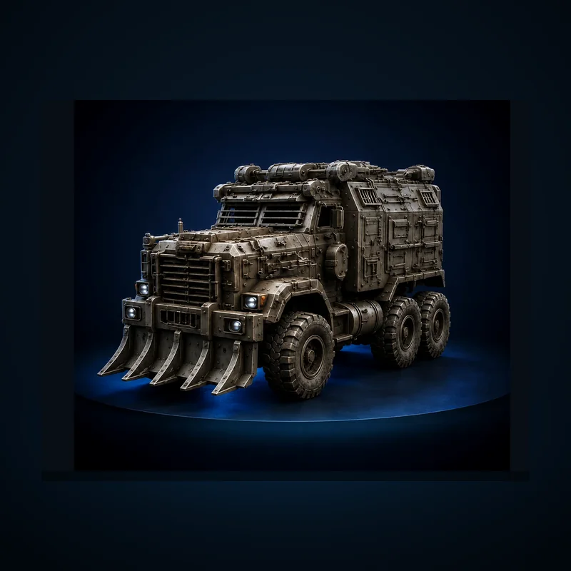 Cragbound War Rig Armored Transport