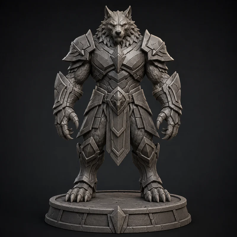 Ironbound Wolf Knight